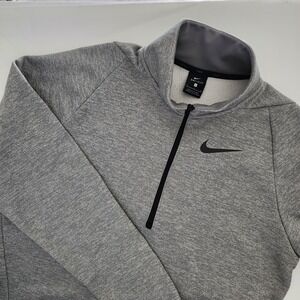 Nike Dri-Fit gray 1/4 zip‎ pullover mens size S